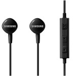 Fülhallgató vezetékes Samsung EO-HS1303BEGWW (3.5 mm jack, felvevő gomb, hangerő szabályzó) fekete stereo headset